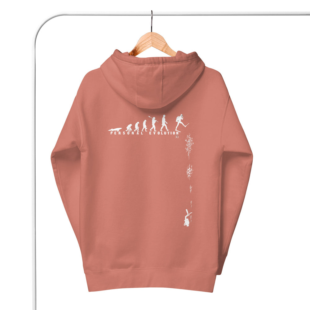 Sweat à capuche zip MacJos Évolution du plongeur