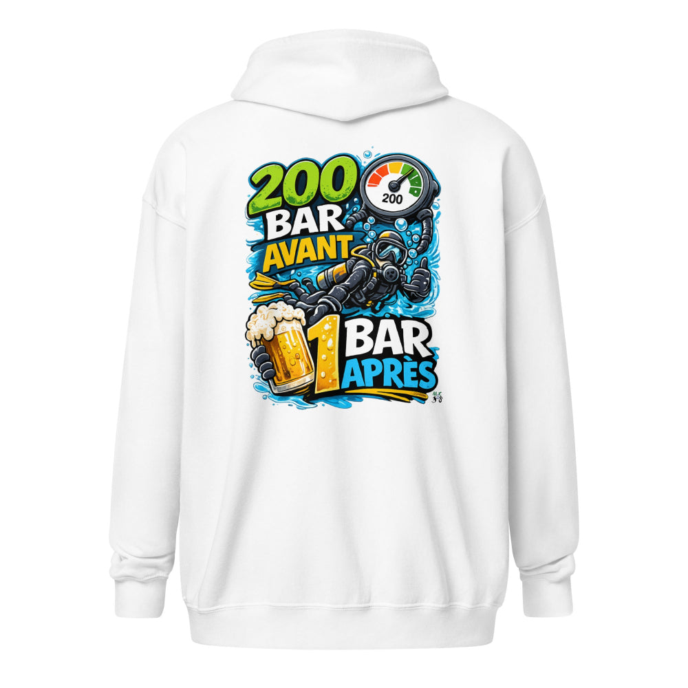 Veste zip plongee MacJos, 200 Bar Avant, 1 Bar Après : Le Débrief du Plongeur