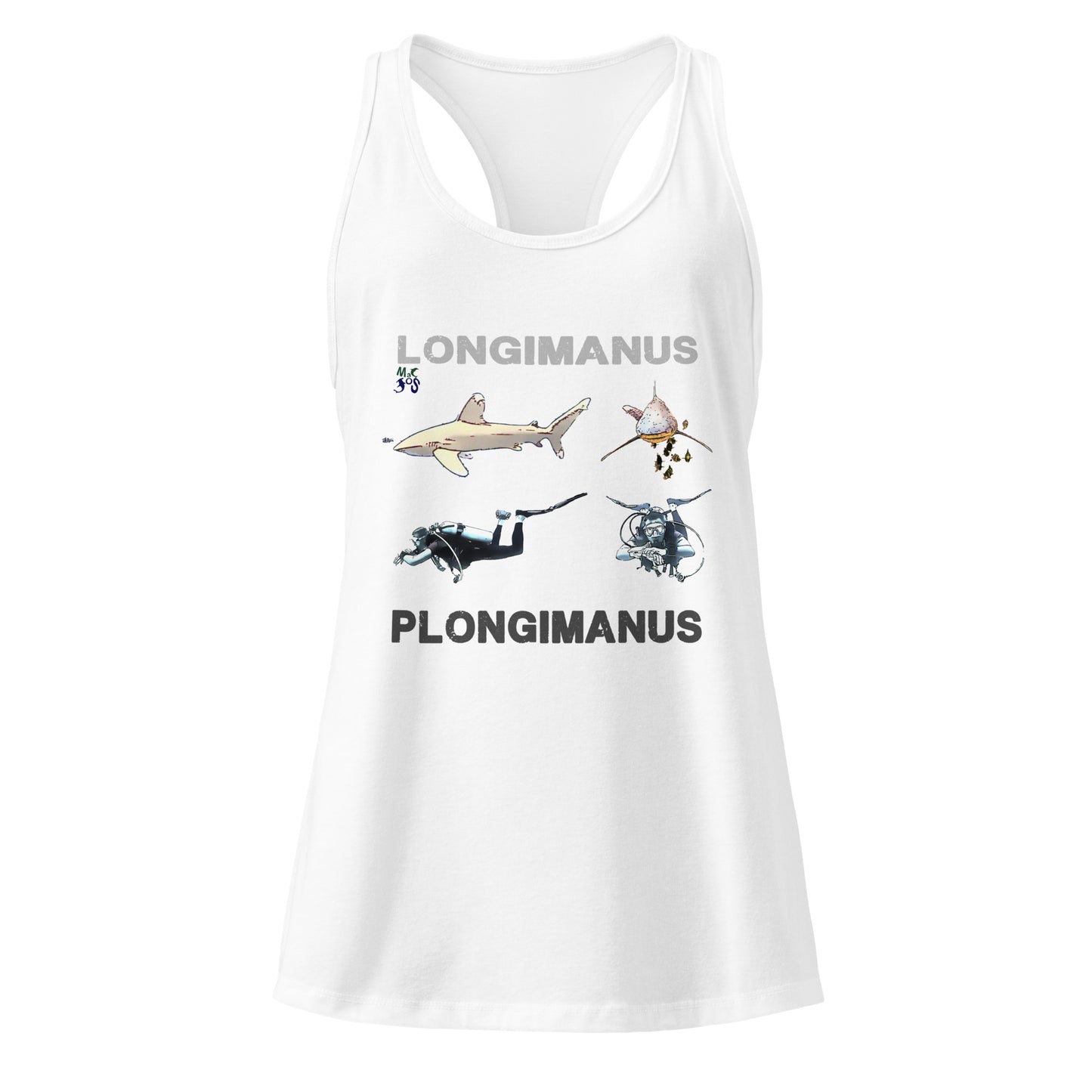 Debardeur MacJos plongée Requin LONGIMANUS PLONGIMANUS