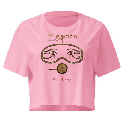 Crop Top MacJos plongée egypte antique – Masque egyptien Mer Rouge