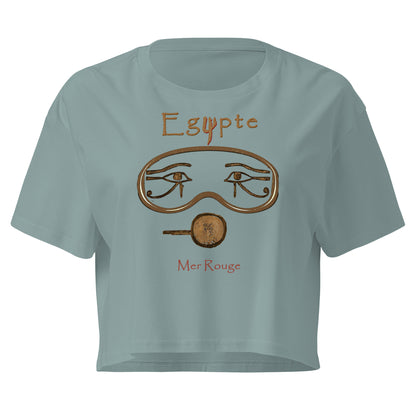 Crop Top MacJos plongée egypte antique – Masque egyptien Mer Rouge