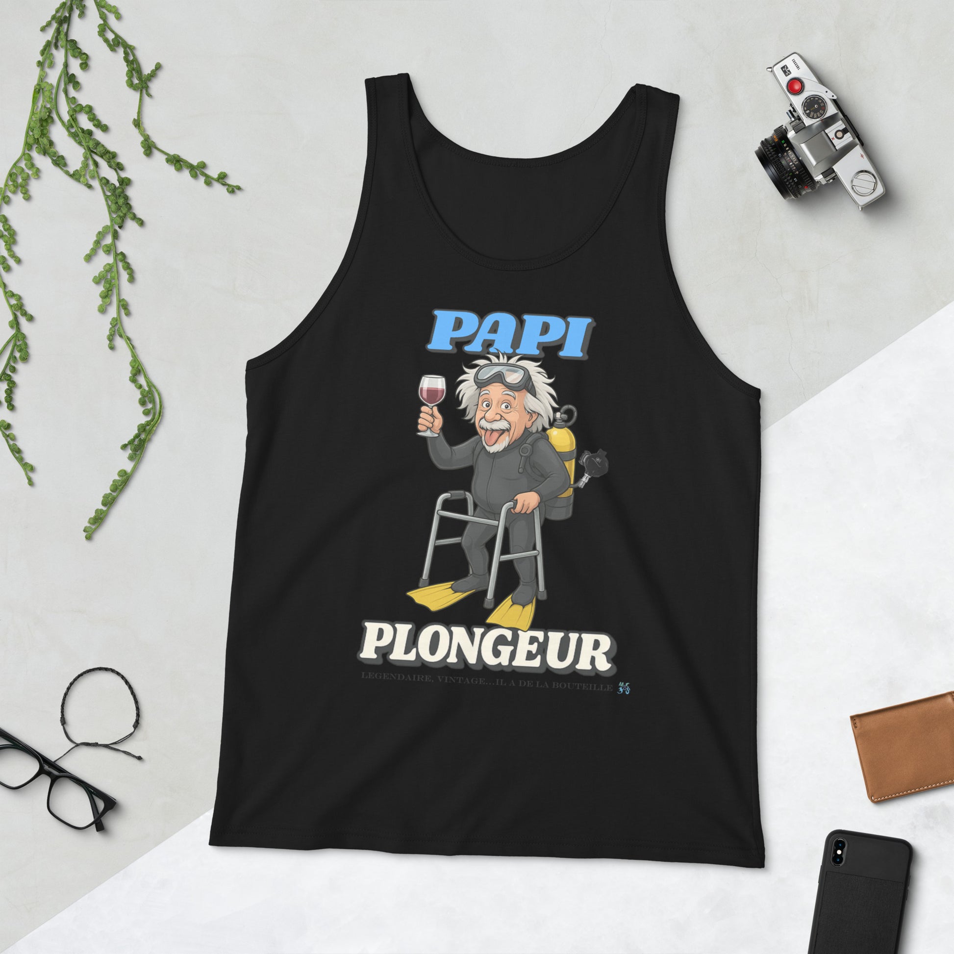 Débardeur MacJos Papi Plongeur Légendaire – plongée humour