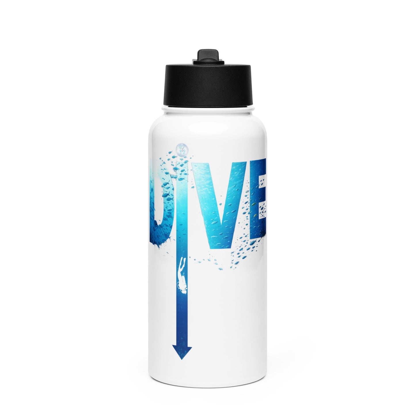 Gourde de plongée MacJos DIVE Flèche - plongée dans le bleu