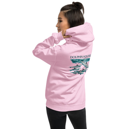 Sweat à capuche MacJos dauphins Mer Rouge