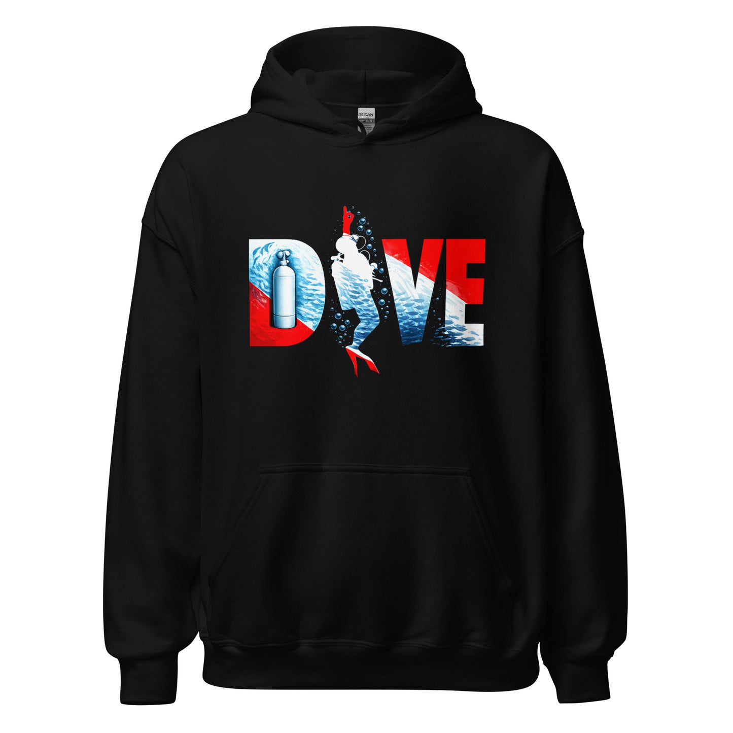 Sweat  à capuche plongée sous marine DIVE Alpha MacJos