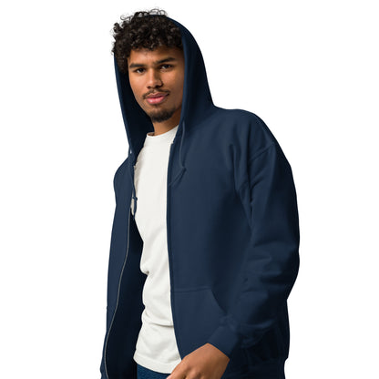 Sweat capuche zip plongée MacJos DIVE Flèche - plongée dans le bleu