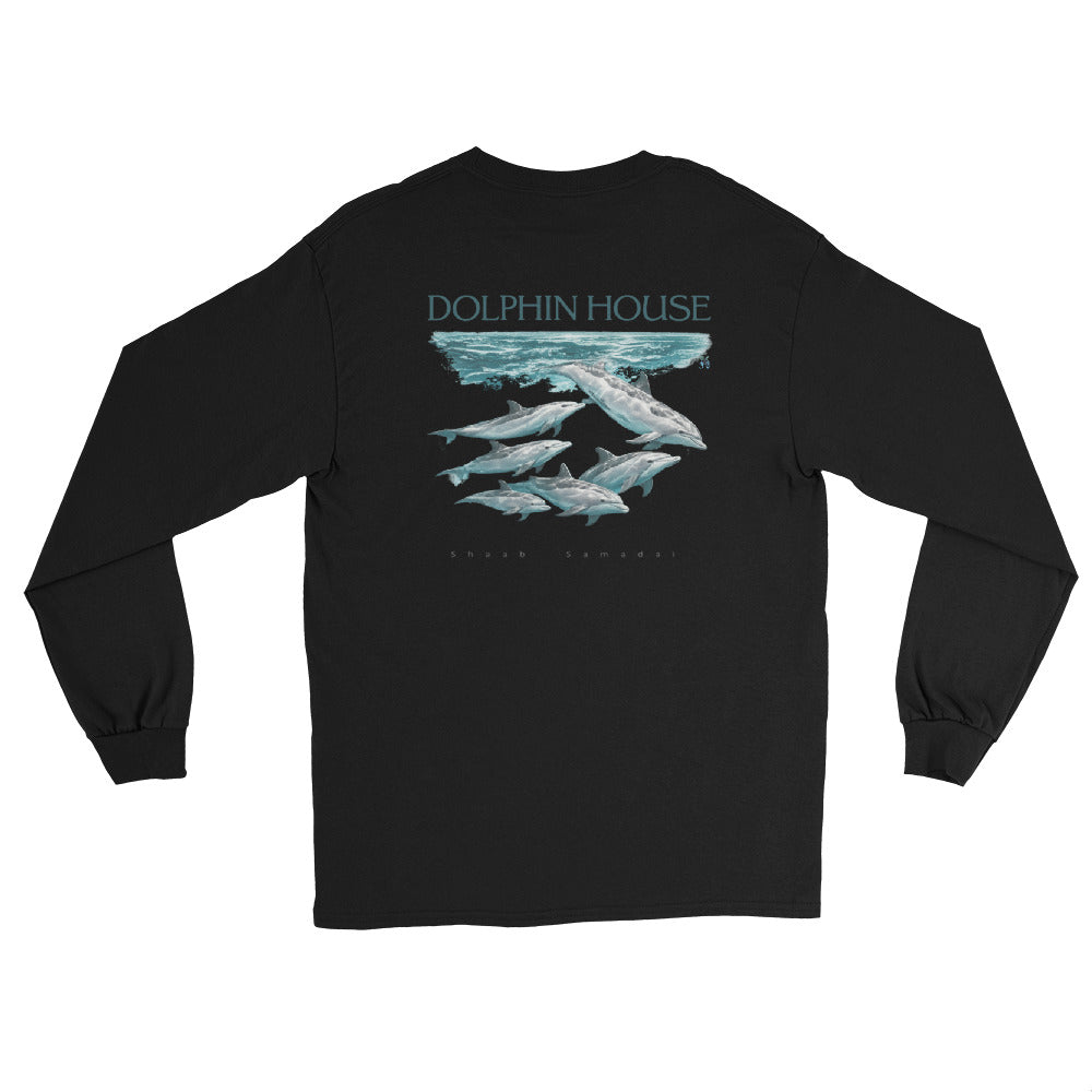 T-shirt à manches longues MacJos dauphins Mer Rouge