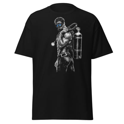 T-shirt plongée plongeur sexy MacJos