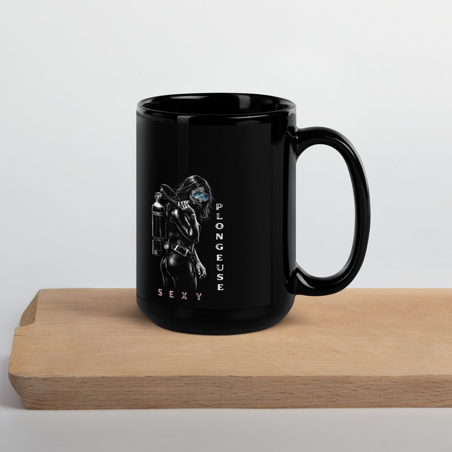 mug plongée MacJos Sexy plongeuse