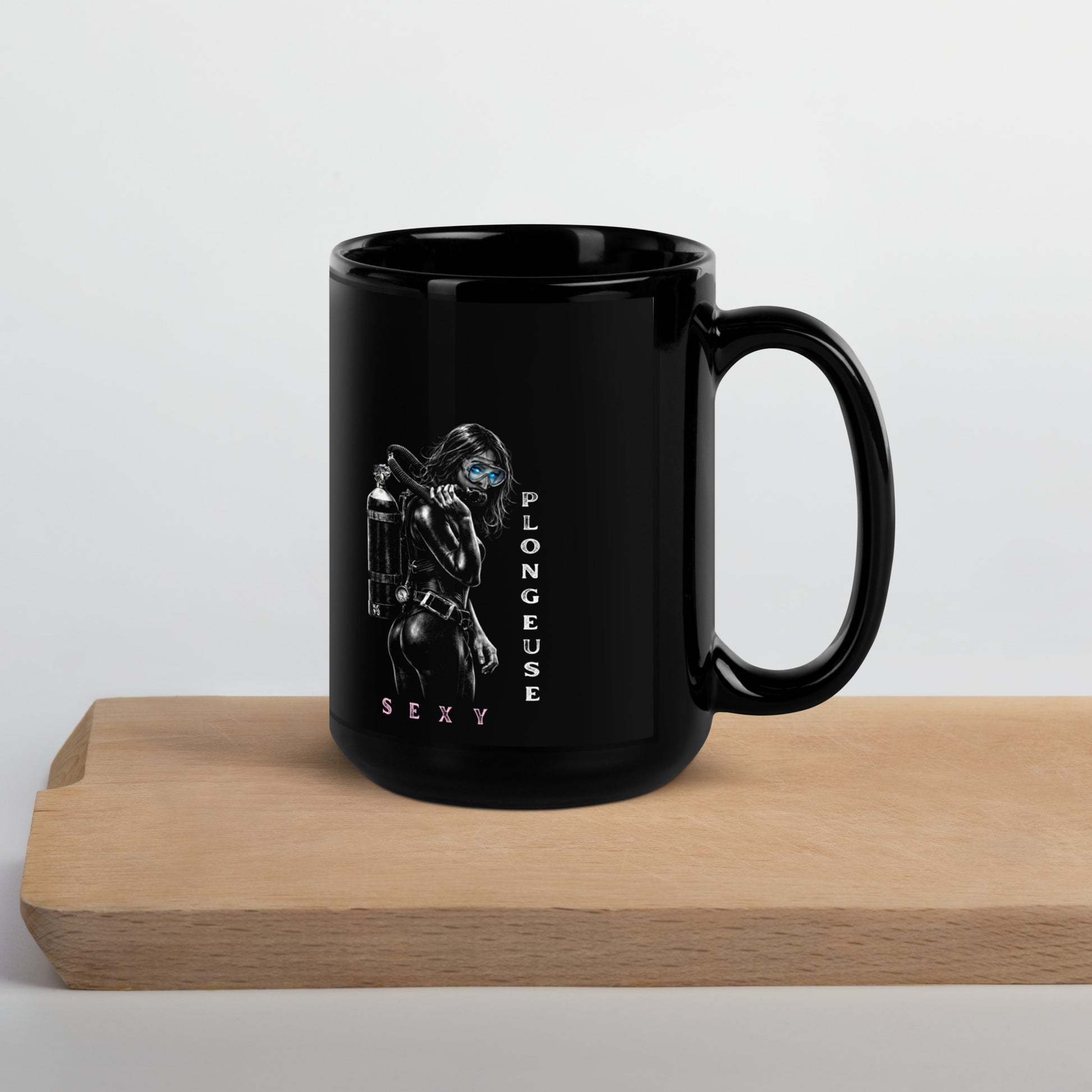 mug plongée MacJos Sexy plongeuse