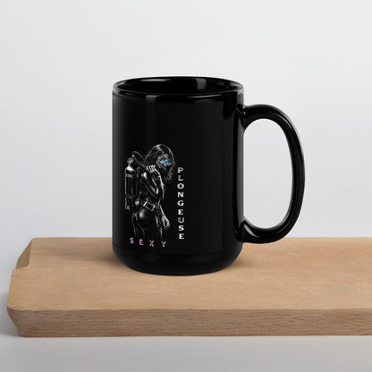 mug plongée MacJos Sexy plongeuse