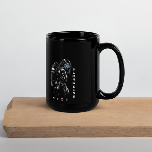 mug plongée MacJos Sexy plongeuse