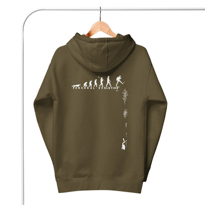 Sweat à capuche zip MacJos Évolution du plongeur