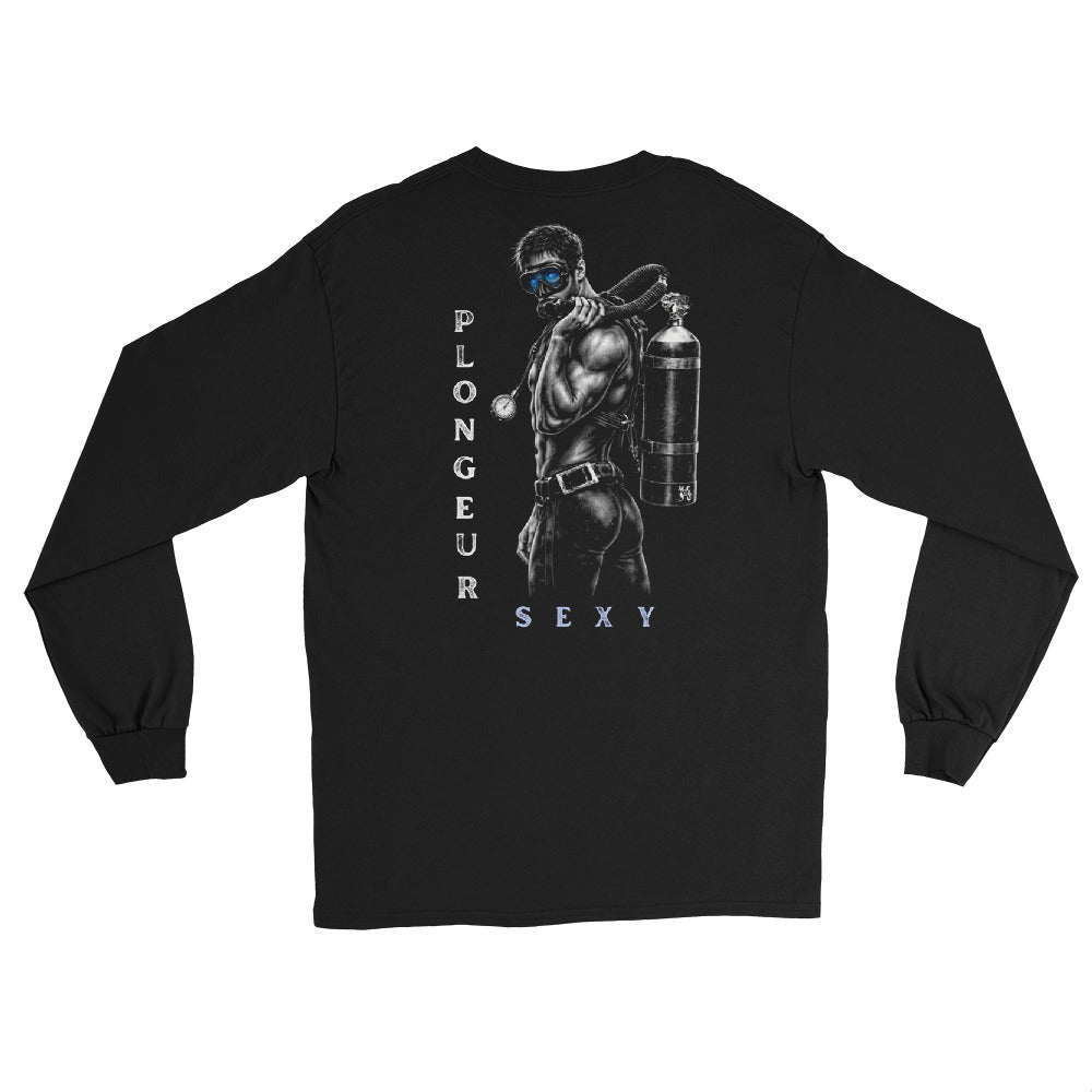 T-shirt manche longue plongée MacJos Sexy plongeur