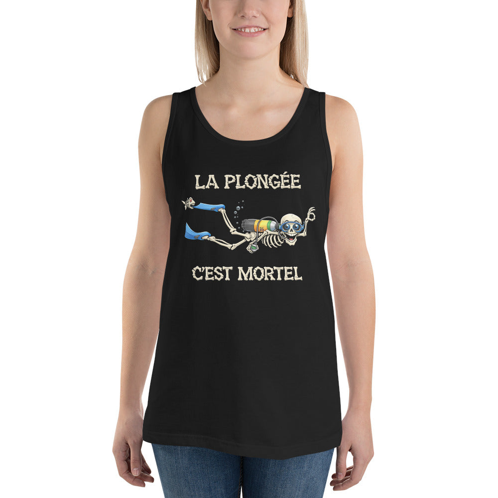 debardeur Humour plongeuse MacJos 