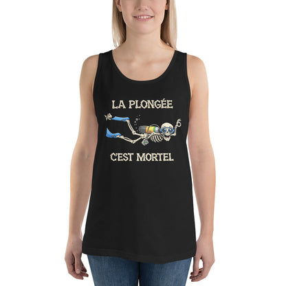 debardeur Humour plongeuse MacJos 