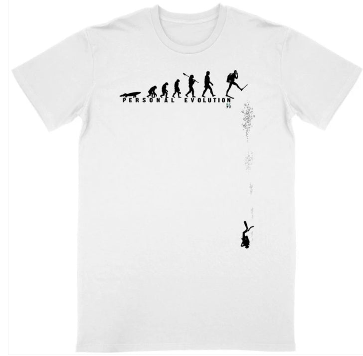 T-shirt bio plongée-Stock : personal evolution 2 - MacJos