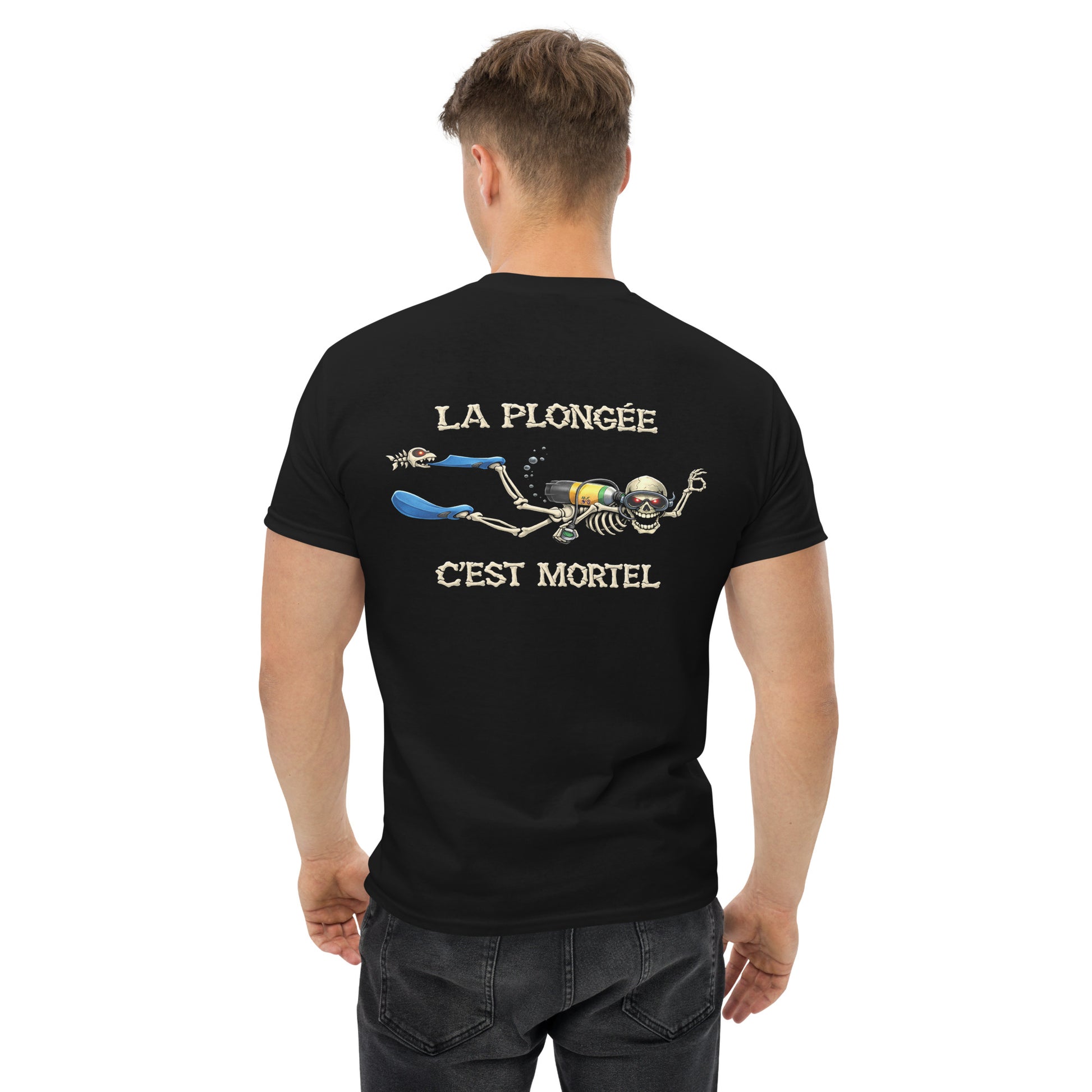 T-shirt homme halloween plongée Macjos