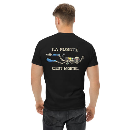 T-shirt homme halloween plongée Macjos