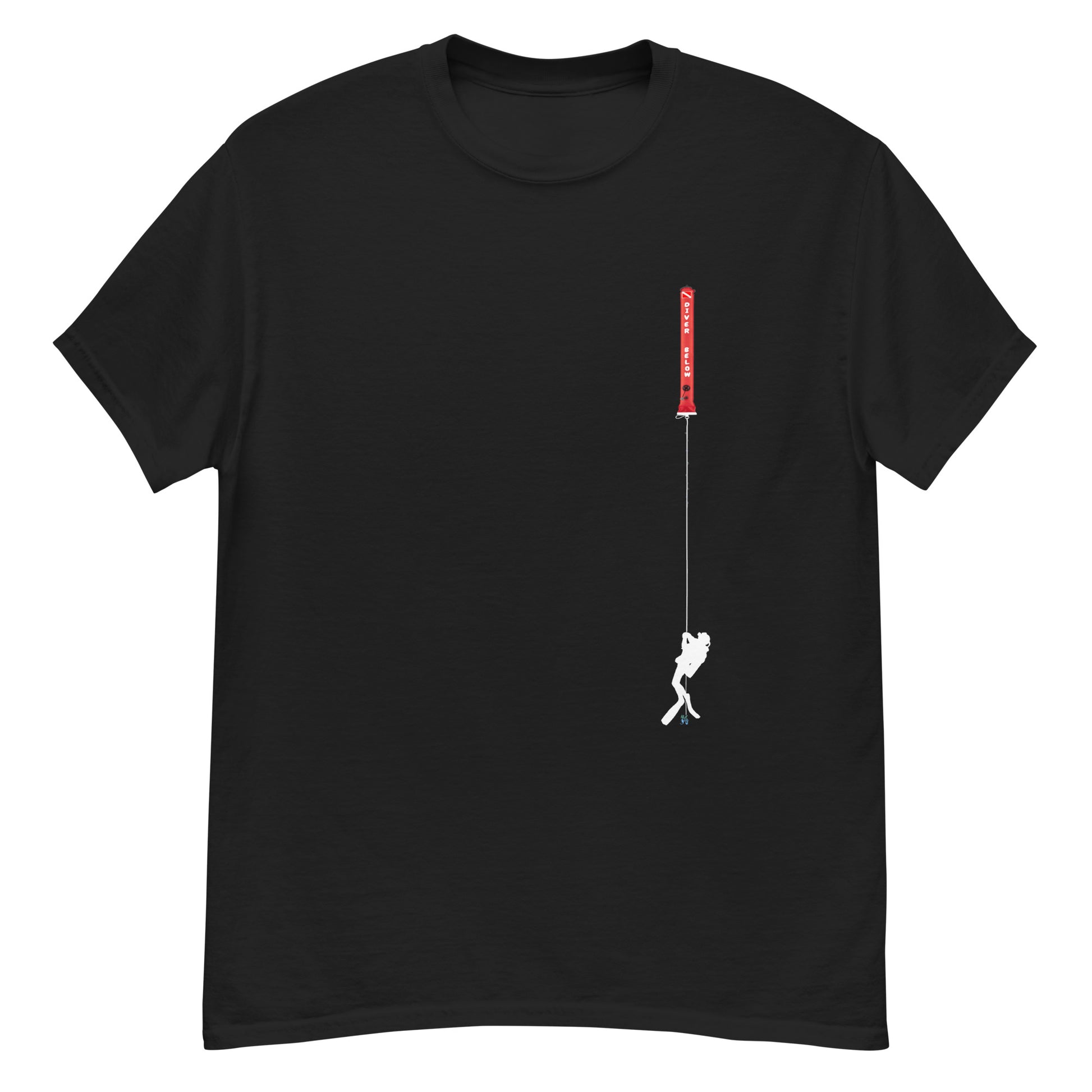 T-shirt Parachute de plongée MacJos Diver Below