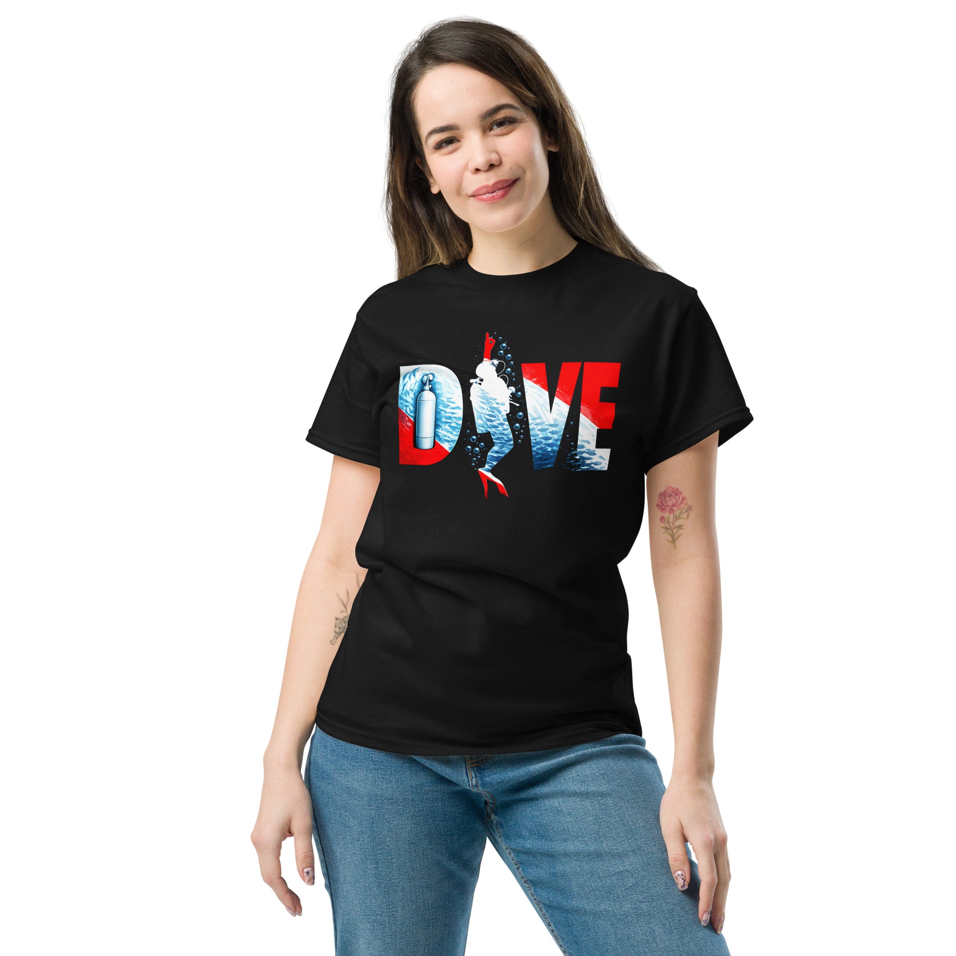 T-shirt plongée sous marine DIVE Alpha MacJos