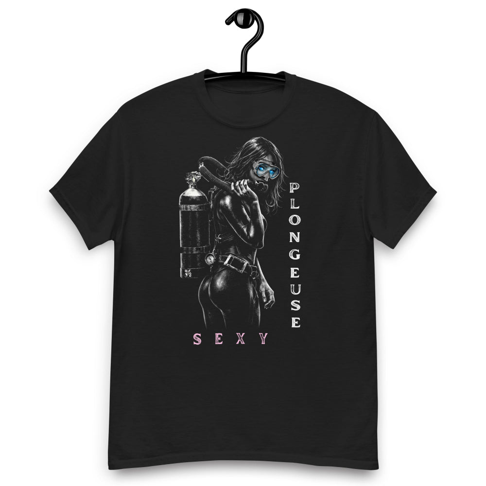 T-shirt plongée MacJos Sexy plongeuse