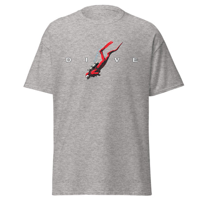 T-shirt classique unisexe DIVE plongeur jour
