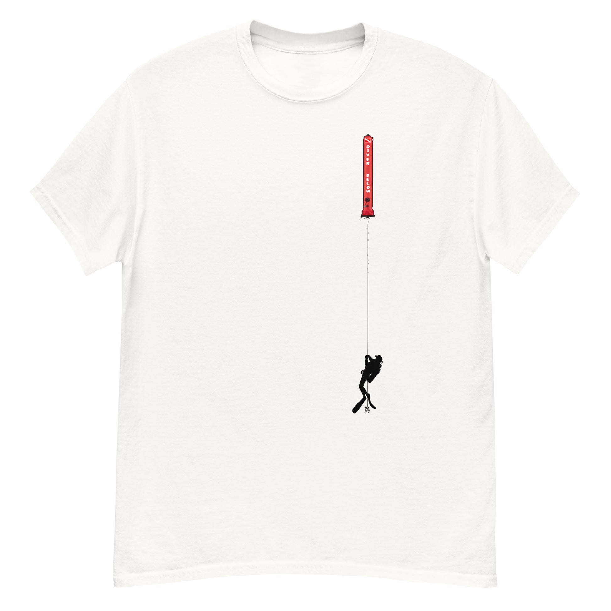 T-shirt Parachute de plongée MacJos Diver Below