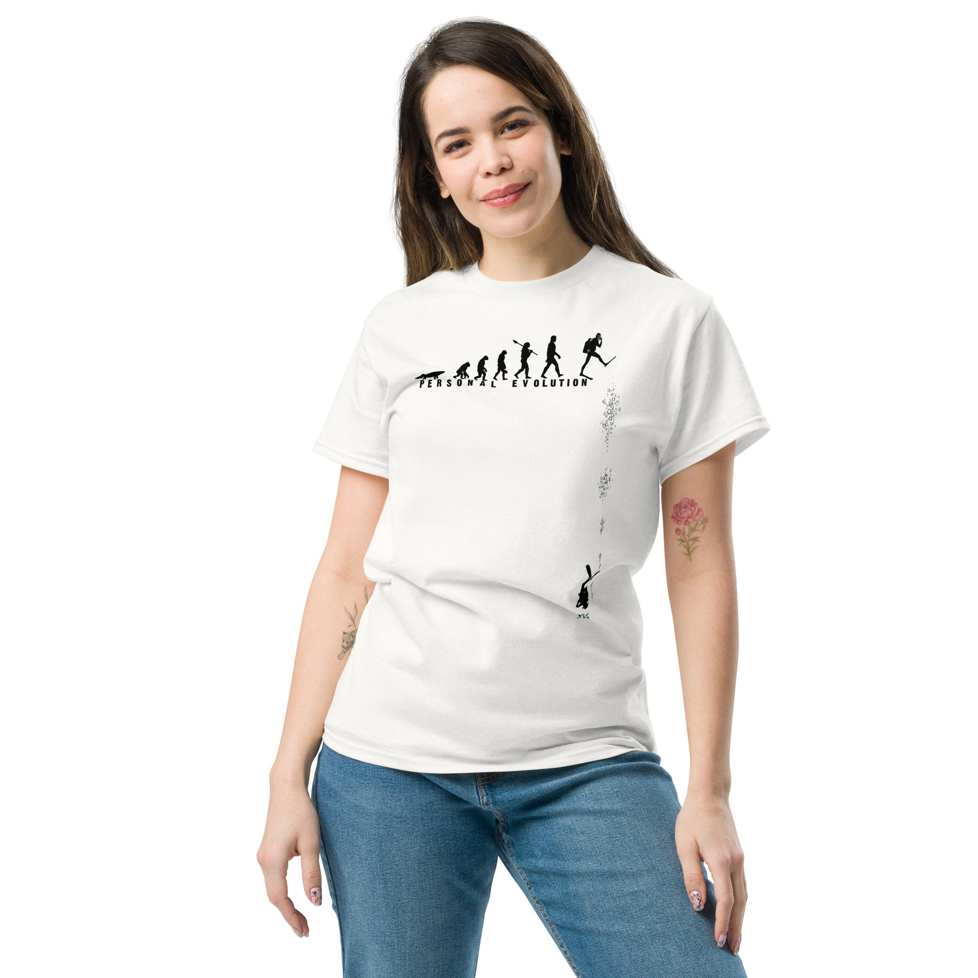 T-shirt MacJos Évolution du plongeur