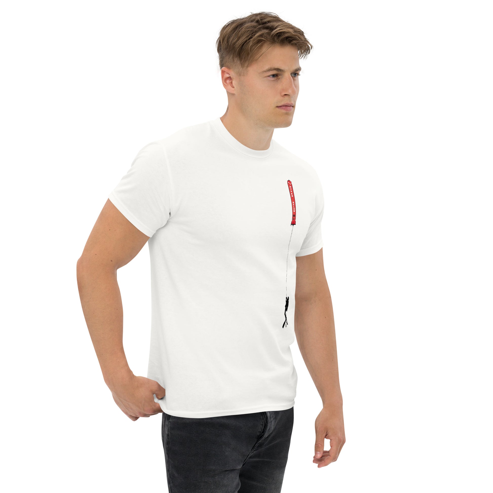 T-shirt Parachute de plongée MacJos Diver Below