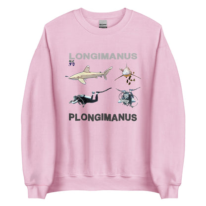 Sweat unisexe MacJos plongée Requin LONGIMANUS  PLONGIMANUS
