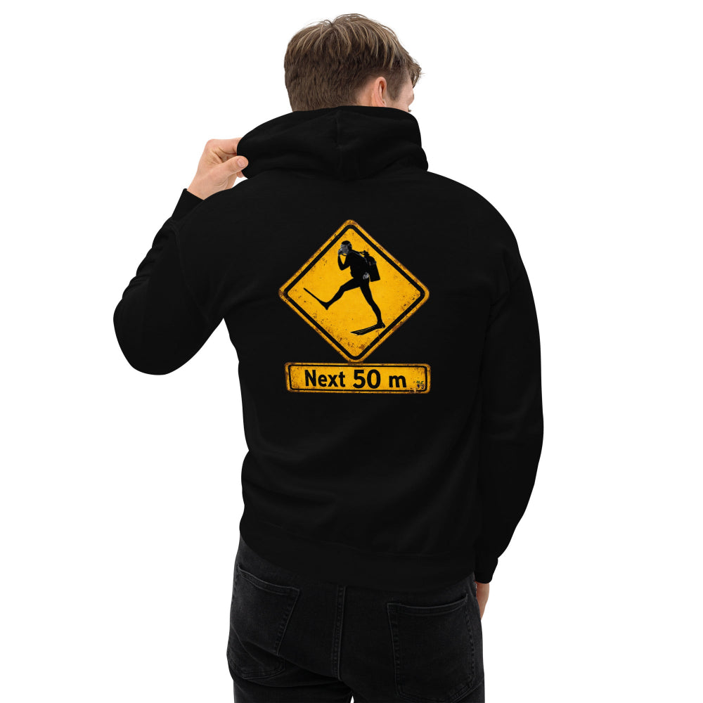 Sweat MacJos Panneau australien vintage Passage de Plongeur