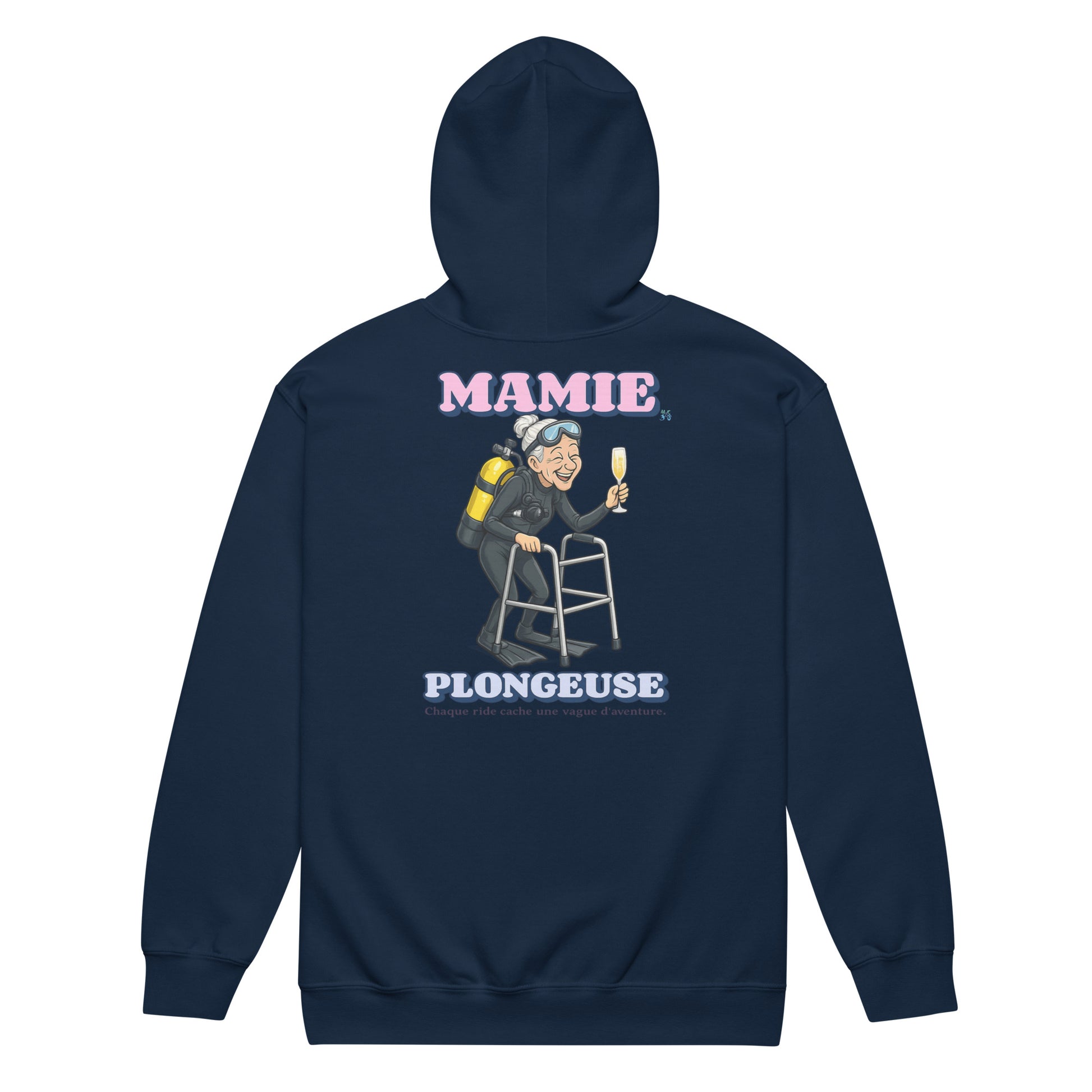 veste zip MacJos mamie Plongeuse MacJos