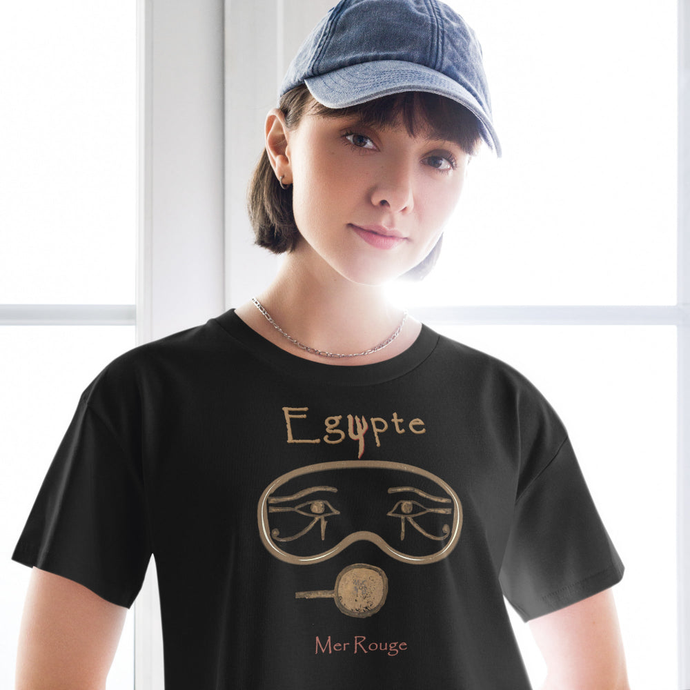 Crop Top MacJos plongée egypte antique – Masque egyptien Mer Rouge