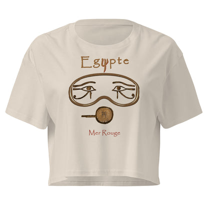 Crop Top MacJos plongée egypte antique – Masque egyptien Mer Rouge