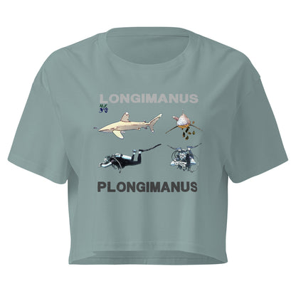 Crop top MacJos plongée Requin LONGIMANUS  PLONGIMANUS