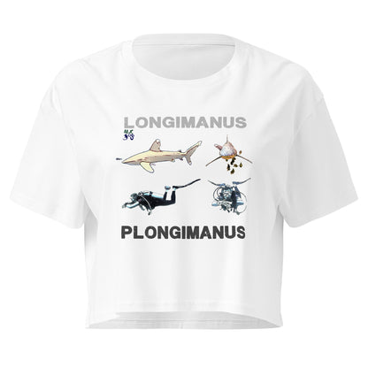 Crop top MacJos plongée Requin LONGIMANUS  PLONGIMANUS