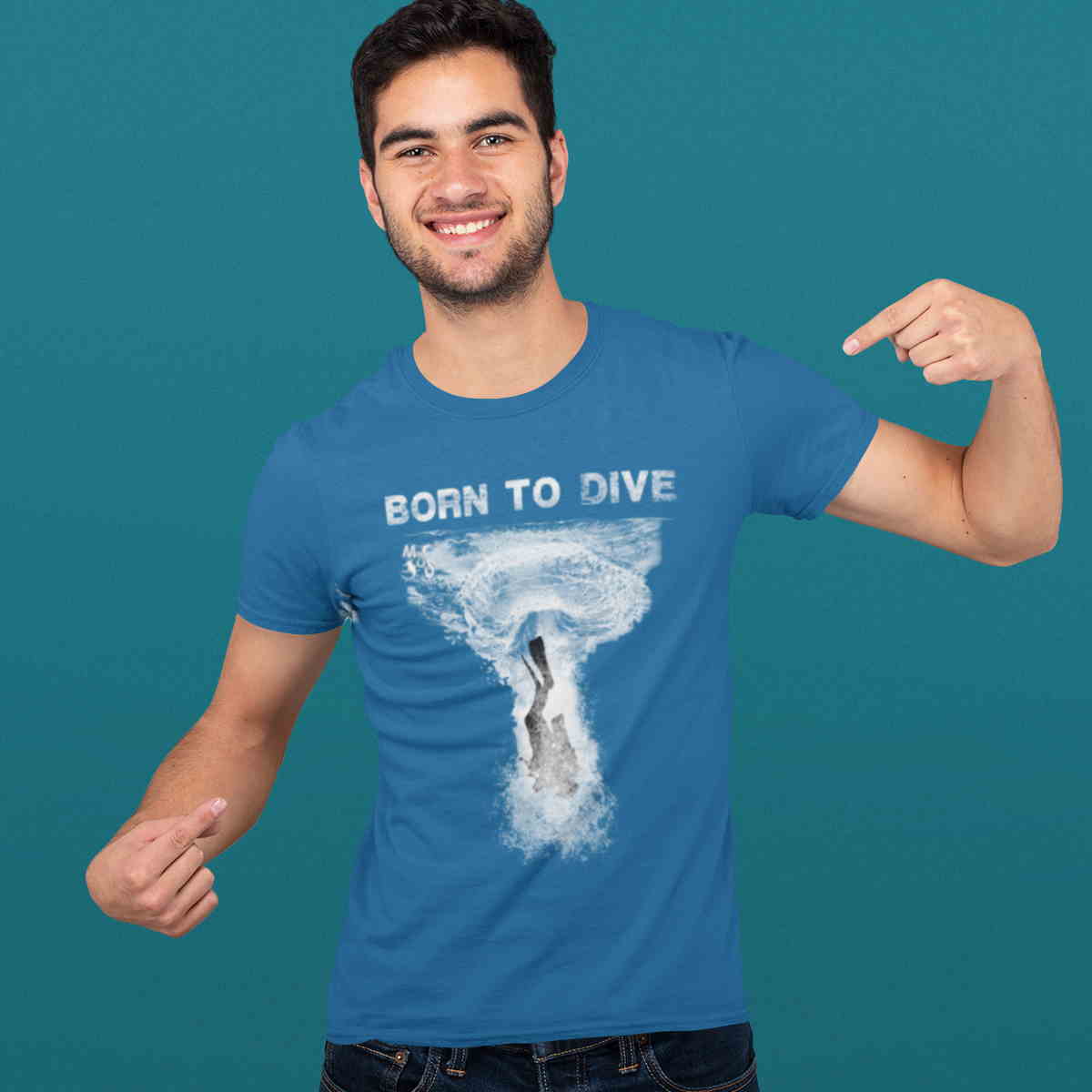 T-shirt plongée homme pas cher