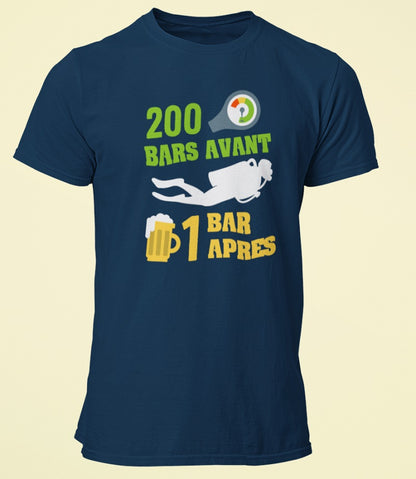 t-shirt plongée 100% bio