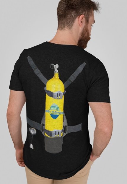 design plongée sous marine pour t-shirt